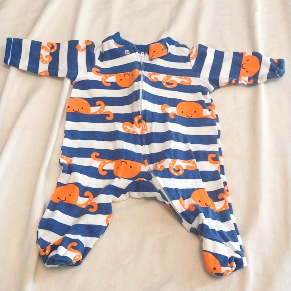 Octopus Footed Pajamas 0-3m